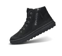 bugatti Botas para hombre 321-apb31, forro frío, Negro, 45 EU