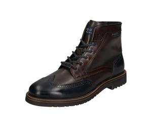 bugatti Botas para hombre forro frío-331-AO932, azul oscuro/gris, 46, Color gris oscuro., 46 EU