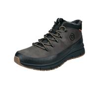 bugatti Botas para hombre forro frío-331-AOS31, marrón oscuro/negro, 44, Marrón oscuro y negro, 44 EU