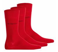 Bugatti Calcetines de Hombre, 3er Paquete - Calcetines Suave Algodón Uni Básico
