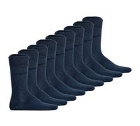 Bugatti Calcetines de Hombre, 9er Paquete - Calcetines Suave Algodón Uni Básico