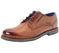 bugatti Caleo Exko, Zapatos de Encaje de Negocios Hombre, coñac, 43 EU