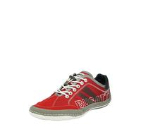 bugatti Calzado deportivo con cordones 'Canario' azul ahumado / rojo rubí / negro / blanco 40 azul ahumado / rojo rubí / negro / blanco