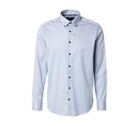 bugatti Camisa azul claro / azul oscuro / blanco S azul claro / azul oscuro / blanco