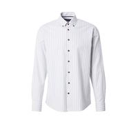 bugatti Camisa azul oscuro / marrón claro / blanco XXL EUR