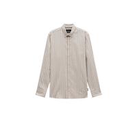 bugatti Camisa beige / blanco XXL EUR