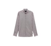bugatti Camisa mora / blanco XXL EUR