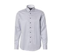 bugatti Camisa navy / azul claro / blanco M navy / azul claro / blanco