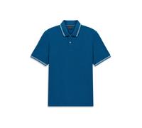 bugatti Camiseta azul / blanco L azul / blanco