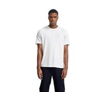 bugatti Camiseta básica de Manga Corta para Hombre, Cuello Redondo, Corte Moderno, 10-Blanco, L