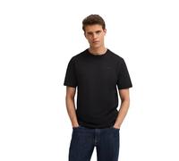 bugatti Camiseta básica de Manga Corta para Hombre, Cuello Redondo, Corte Moderno, 290-negro, L