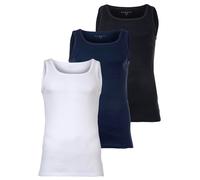 Bugatti Camisetas De Hombre, Paquete De 3 - Ribete Fino, Algodón, Sólido