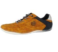 bugatti Zapatillas deportivas bajas 'Canario' azul noche / azafrán / gris claro, Talla 44