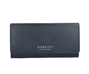 bugatti Cartera Linda Piel 19 cm negro