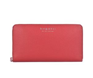bugatti Cartera Linda Piel 19 cm rojo