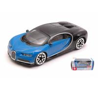 Bugatti Chiron 2016 Azul / Negro 1:43 Modelo 30348 BBURAGO