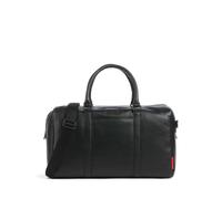 bugatti Clark Lujosa Bolsa de Viaje de Cuero Negro, Elegante y práctica