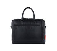bugatti Clark Maletín Piel natural 40 cm negro