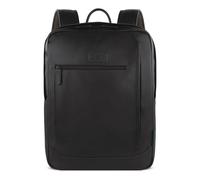 bugatti Clark Mochila de cuero marron para todos, elegante y práctica para el uso diario