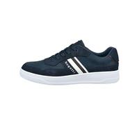 bugatti Cleaner Capsole Sneaker mit Logo An Der Seite, Zapatillas Hombre, Azul Oscuro, 43 EU