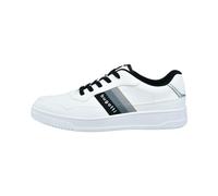 bugatti Cleaner Capsole Sneaker mit Logo An Der Seite, Zapatillas Hombre, Blanco, 46 EU