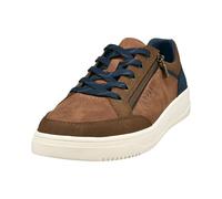 bugatti Cleaner Capsole Sneaker mit Reißverschluss An Der Seite, Zapatillas Hombre, coñac, 40 EU