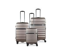 bugatti Corium 4 ruedas Juego de maletas 3 piezas gris