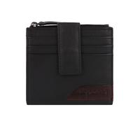 bugatti Corso DeLuxe Cartera Bloqueo RFID Piel natural 10 cm negro