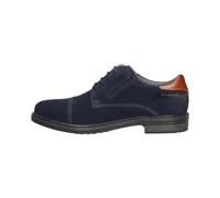 bugatti Derby-schnürschuh mit Verstärkter Sohle für Einen Maskulinen Look, Cordones Hombre, Azul Oscuro 4100, 41 EU Ancho