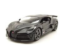 Bugatti Divo 2018 Mate Negro Coche a Escala 1:24 Maisto