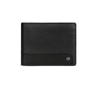 bugatti Due Cartera Bloqueo RFID Piel natural 11.5 cm negro