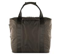 Bugatti Elia shopper para hombre en nylon, bolsa plegable con compartimento para tablet, marron