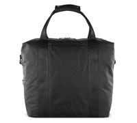 Bugatti Elia shopper para hombre en nylon, bolsa plegable con compartimento para tablet, negro