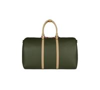 bugatti Ella Bolso de Viaje S de imitación de Cuero - Bolso de Fin de Semana Compacto con Bandolera, Verde Oliva