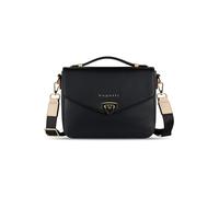 bugatti Ella Classic Bag para mujer, bolso bandolera de piel sintética, bolso de mano, negro