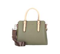 bugatti Ella Bolso de mano para mujer, bolso tipo bowling mediano de piel sintética, oliva