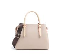 bugatti Ella Bolso de mano para mujer, bolso tipo bowling mediano de piel sintética, beige
