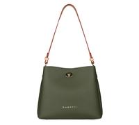 bugatti Ella Bolso de mujer de piel sintética con bandolera extra desmontable, verde oliva