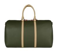 bugatti Ella Bolso de Viaje S de imitación de Cuero - Bolso de Fin de Semana Compacto con Bandolera, Verde Oliva