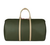 bugatti Ella Bolso de Viaje tamaño L en Piel sintética - Bolso de Fin de Semana Espacioso y Elegante con Bandolera, Verde Oliva