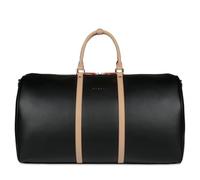 bugatti Ella Bolso de Viaje tamaño L en Piel sintética - Bolso de Fin de Semana Espacioso y Elegante con Bandolera, Negro