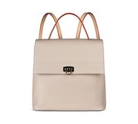 bugatti Ella - mochila de mujer de piel sintética, ligera para el día a día y el tiempo libre, beige