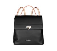 bugatti Ella - mochila de mujer de piel sintética, ligera para el día a día y el tiempo libre, negra