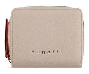 bugatti Ella Ladies Small Zip Around Wallet Beige