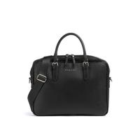bugatti Ella maletín de negocios 15", maletín de piel sintética estilo Saffiano con compartimento para portátil, negro