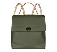 bugatti Ella - mochila de mujer de piel sintética, ligera para el día a día y el tiempo libre, oliva