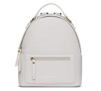 bugatti Ella mochila pequeña para mujer, mochila de día moderna estilo Saffiano de piel sintética, beige
