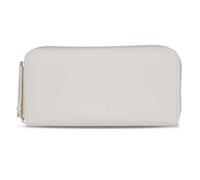 Bugatti Ella Monedero Grande para Mujer, Cartera Larga Estilo Saffiano de Piel sintética, Beige