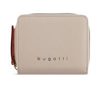 Bugatti Ella Monedero pequeño para Mujer, Billetera de Piel sintética, Cartera para Mujer, Beige