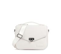 Bugatti Elsa Classic Bag, Bolso de piel para mujer, bolso de mujer con bandolera, blanco